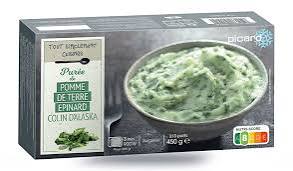 Purée de pomme de terre au colin d'Alaska Picard