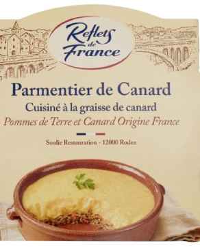Parmentier de canard REFLETS DE FRANCE