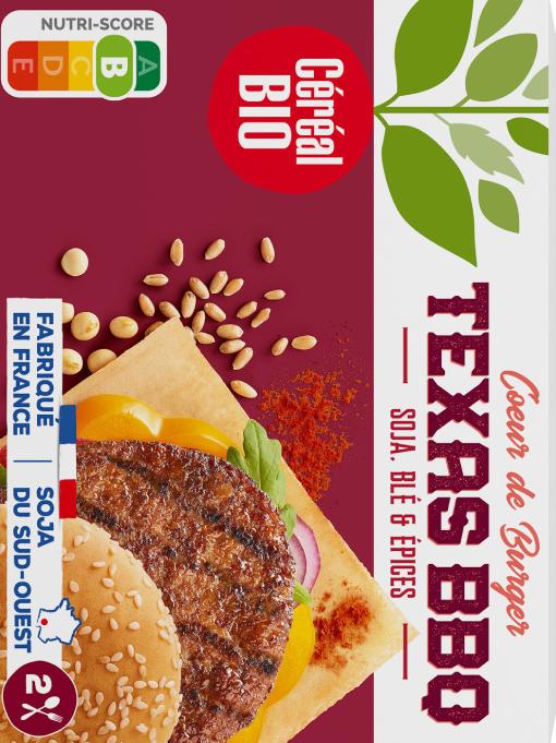 Cœur de Burger Texas BBQ CEREAL BIO