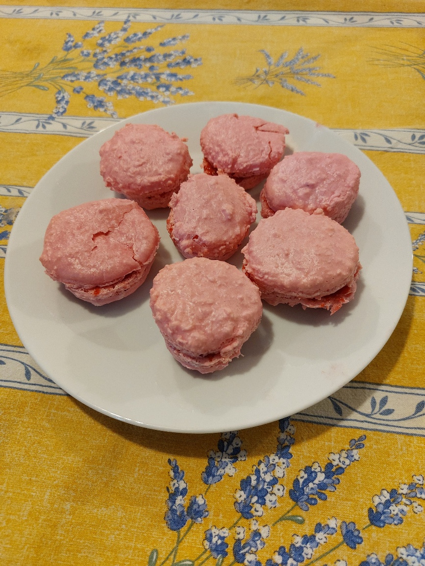 Macaron framboise façon Tal