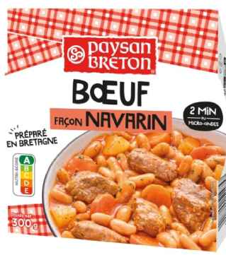 Plat Cuisiné Bœuf Façon Navarin PAYSAN BRETON