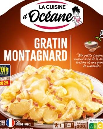 Plat Cuisiné Gratin Montagnard CUISINE OCEANE
