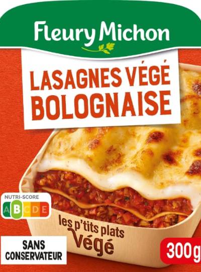 Plat Cuisiné  Lasagnes Végé Bolognaise FLEURY MICHON