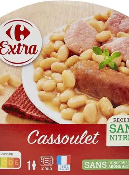 Plat cuisiné cassoulet CARREFOUR EXTRA